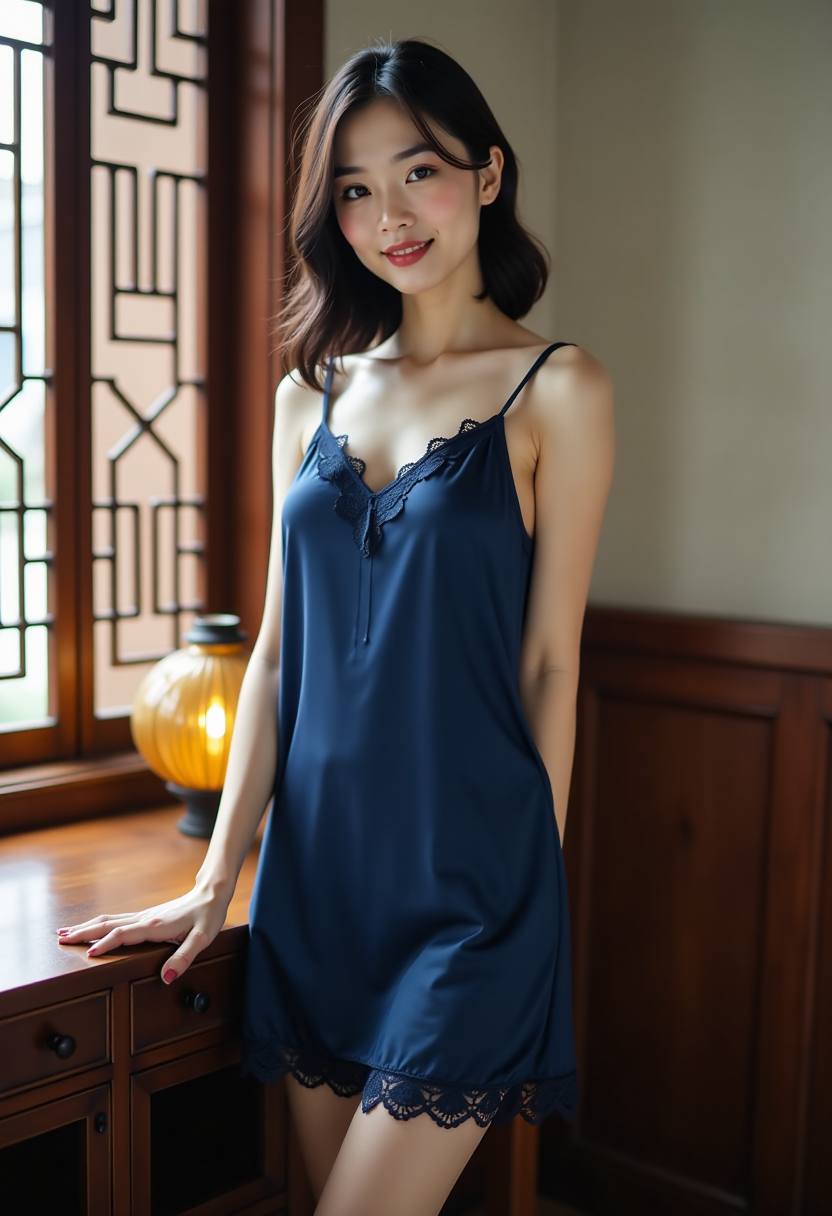 东京微风与亚麻栗棕
